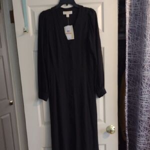 Michaels Classic Black Long Sleeve Dress